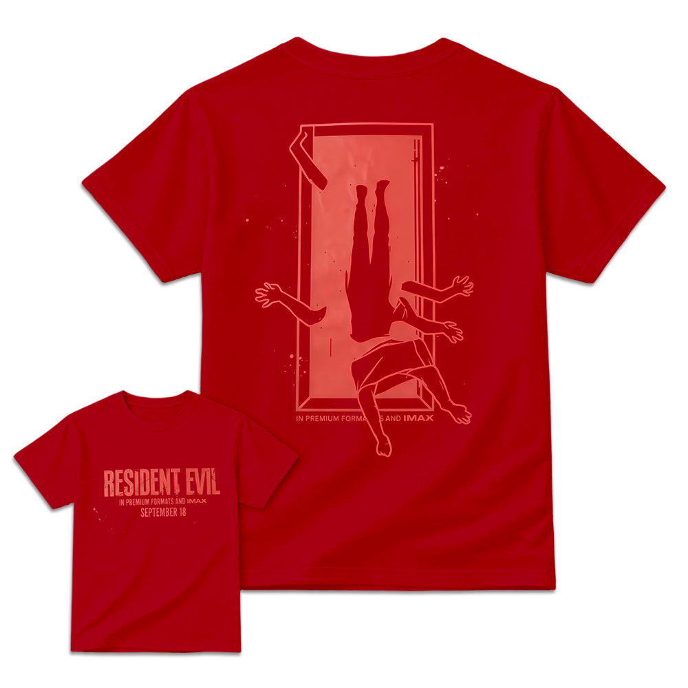 R3s1d3nt 3v1l IMAX Movie Graphic T-Shirt, Sci-Fi Horror Fan Tee