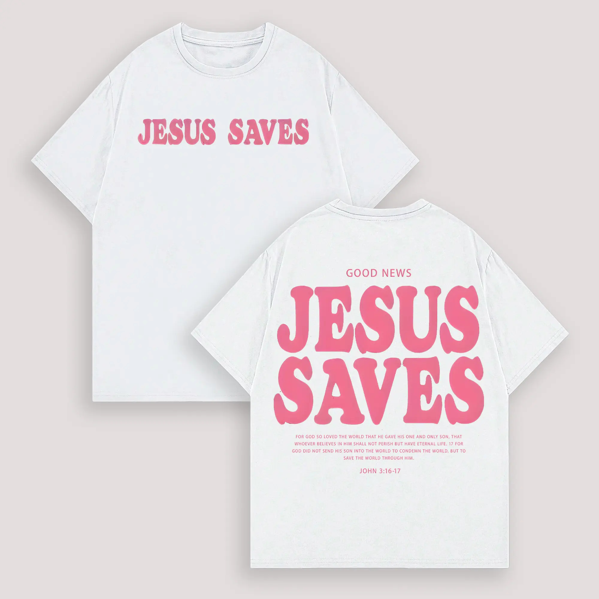 Jesus Saves Unisex Washed T-Shirt Gym Pump Cover Graphic Men's Regular Fit Washed Pure Cotton