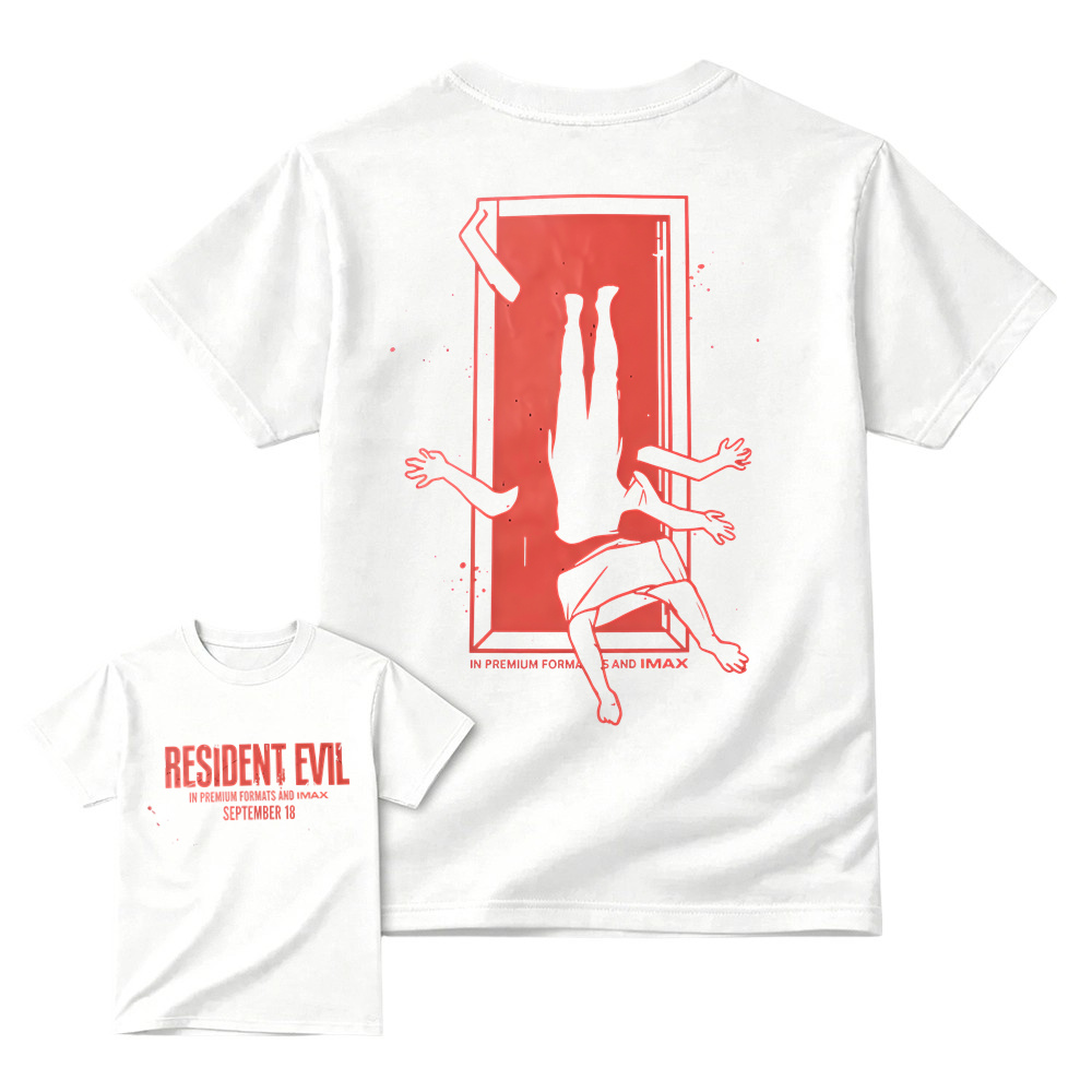 R3s1d3nt 3v1l IMAX Movie Graphic T-Shirt, Sci-Fi Horror Fan Tee