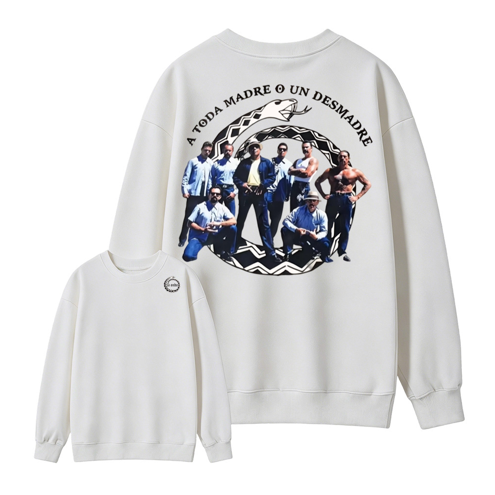 "A Toda Madre O Un Desmadre"- Vintage Chicano Homies Sweatshirt