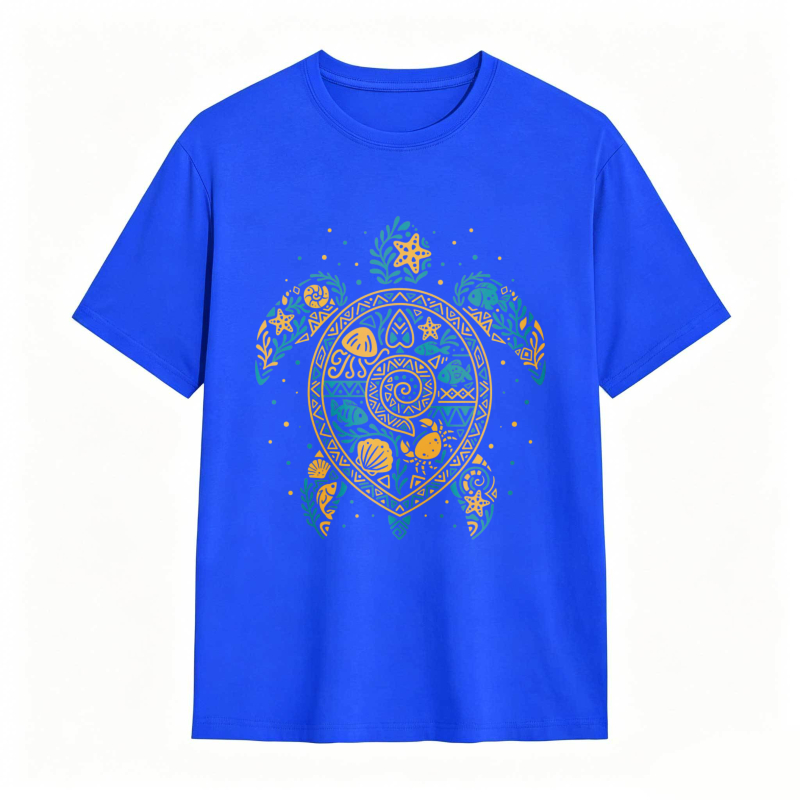 Turtle Mandala Pattern Unisex Classic T-shirt