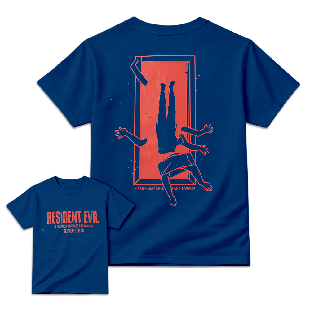 R3s1d3nt 3v1l IMAX Movie Graphic T-Shirt, Sci-Fi Horror Fan Tee