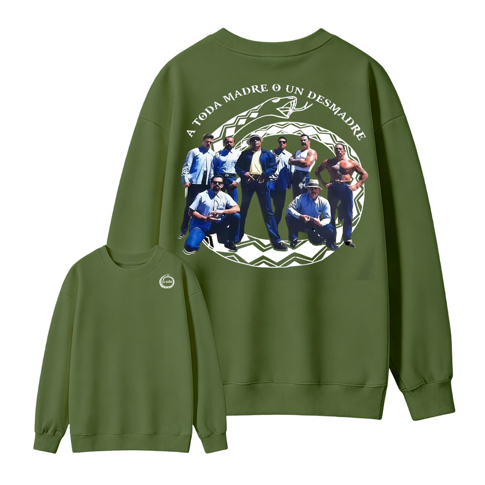 "A Toda Madre O Un Desmadre"- Vintage Chicano Homies Sweatshirt