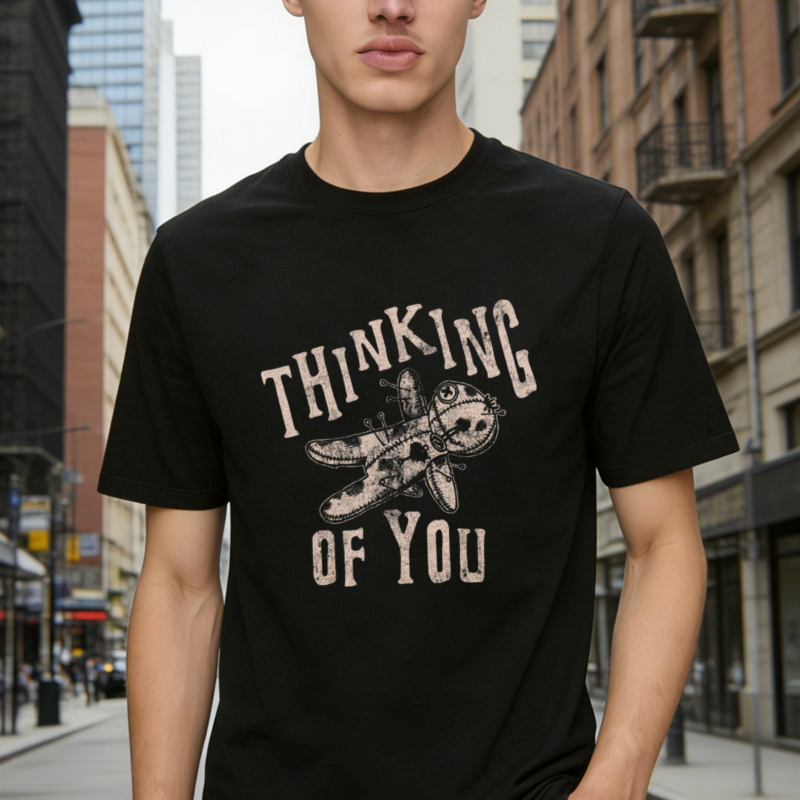 Thinking Of You Vintage Airplane Graphic T-shirt