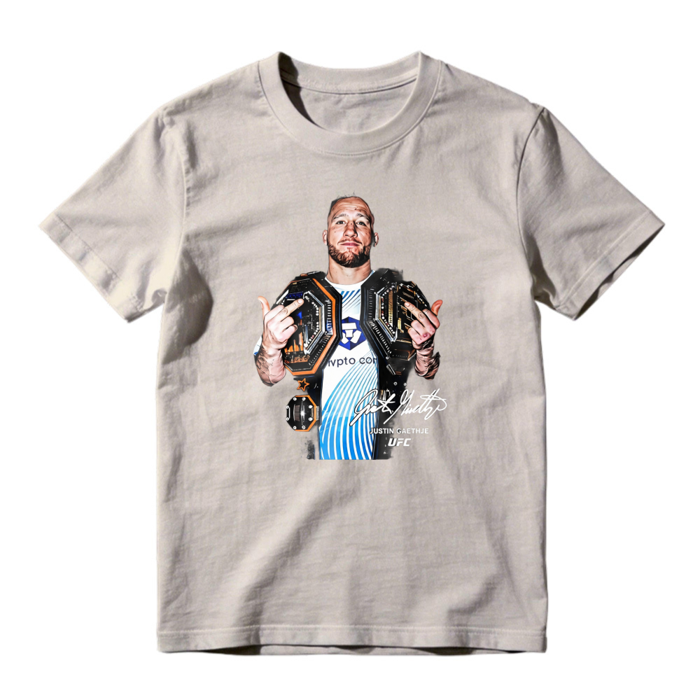 Conor McGregor Ufc Champion With Belt And Signature Unisex Classic T-shirt