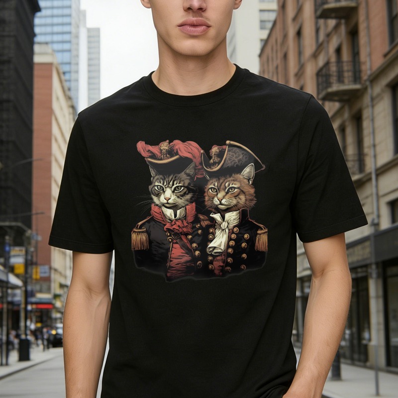 Cats In Pirate Costumes Unisex Classic T-shirt