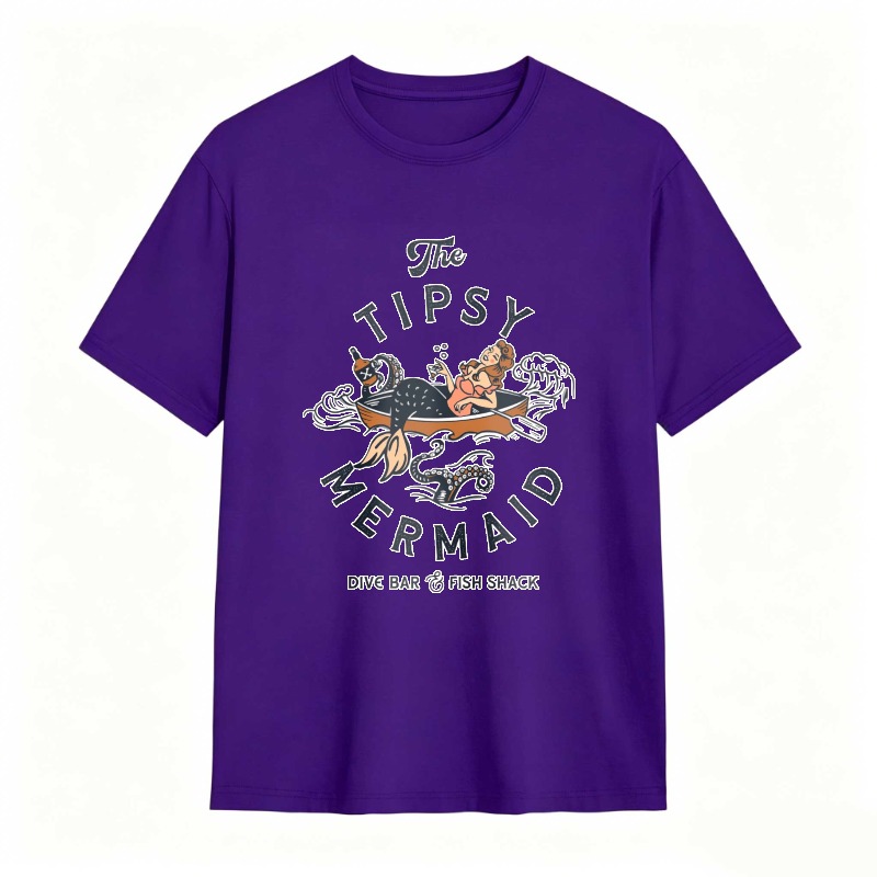 The Tipsy Mermaid Dive Bar And Fish Shack Unisex Classic T-shirt