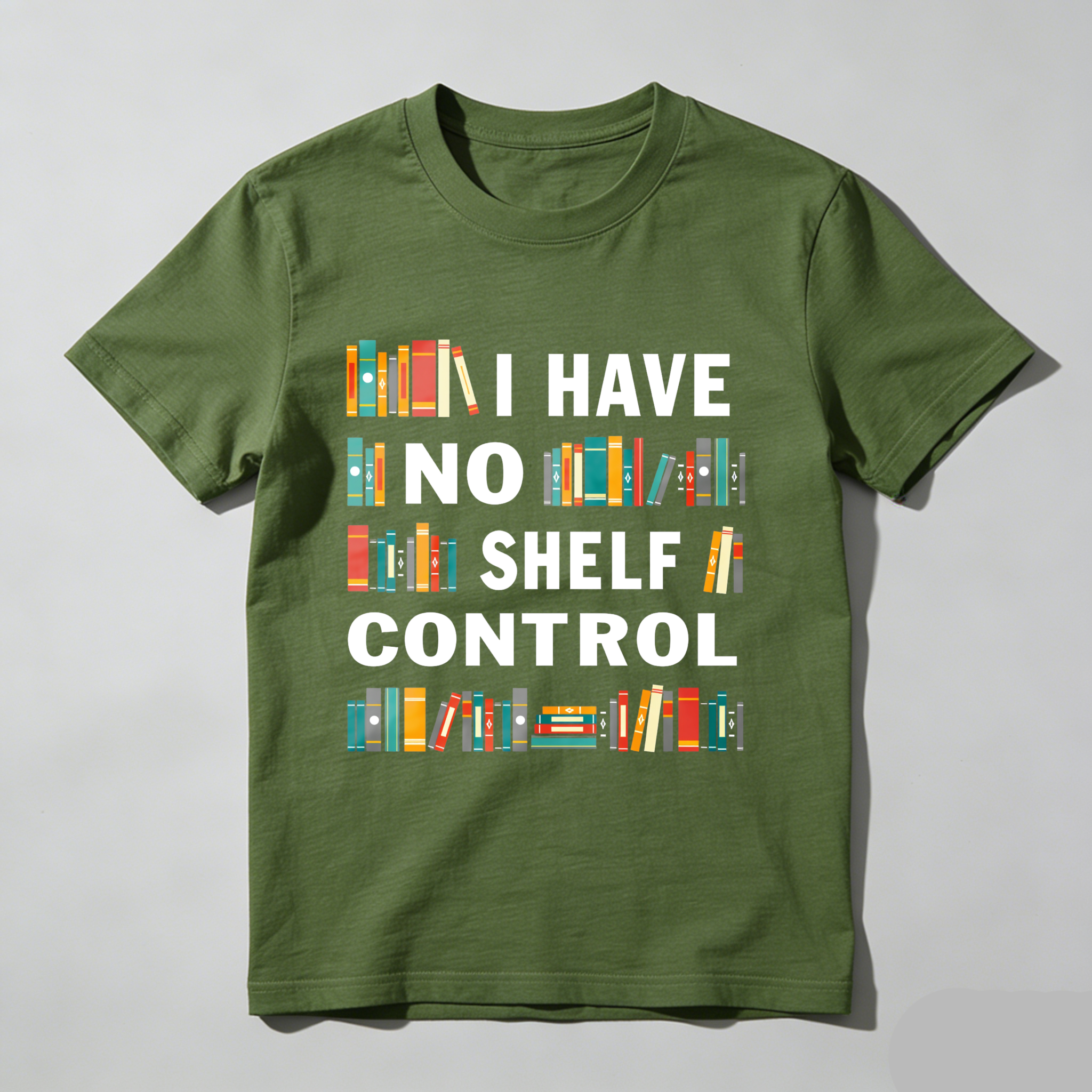 Wardrobecart I Have No Shelf Control Tshirt