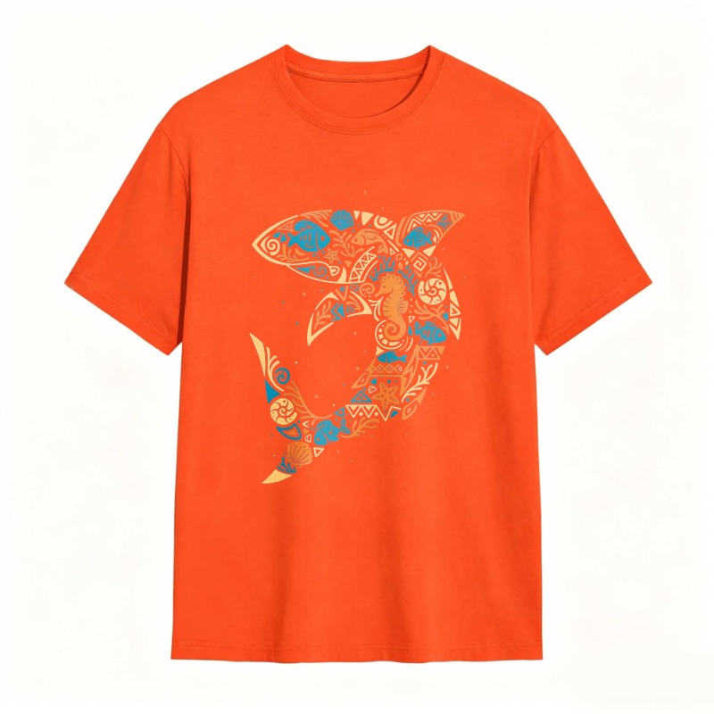 Sea Life Pattern Unisex Classic T-shirt