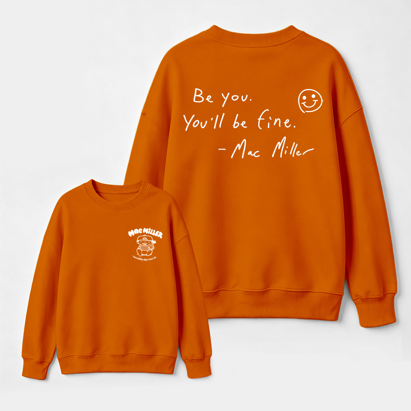 Mac Mi1ler Quote Vintage Hip Hop Rap Sweatshirt