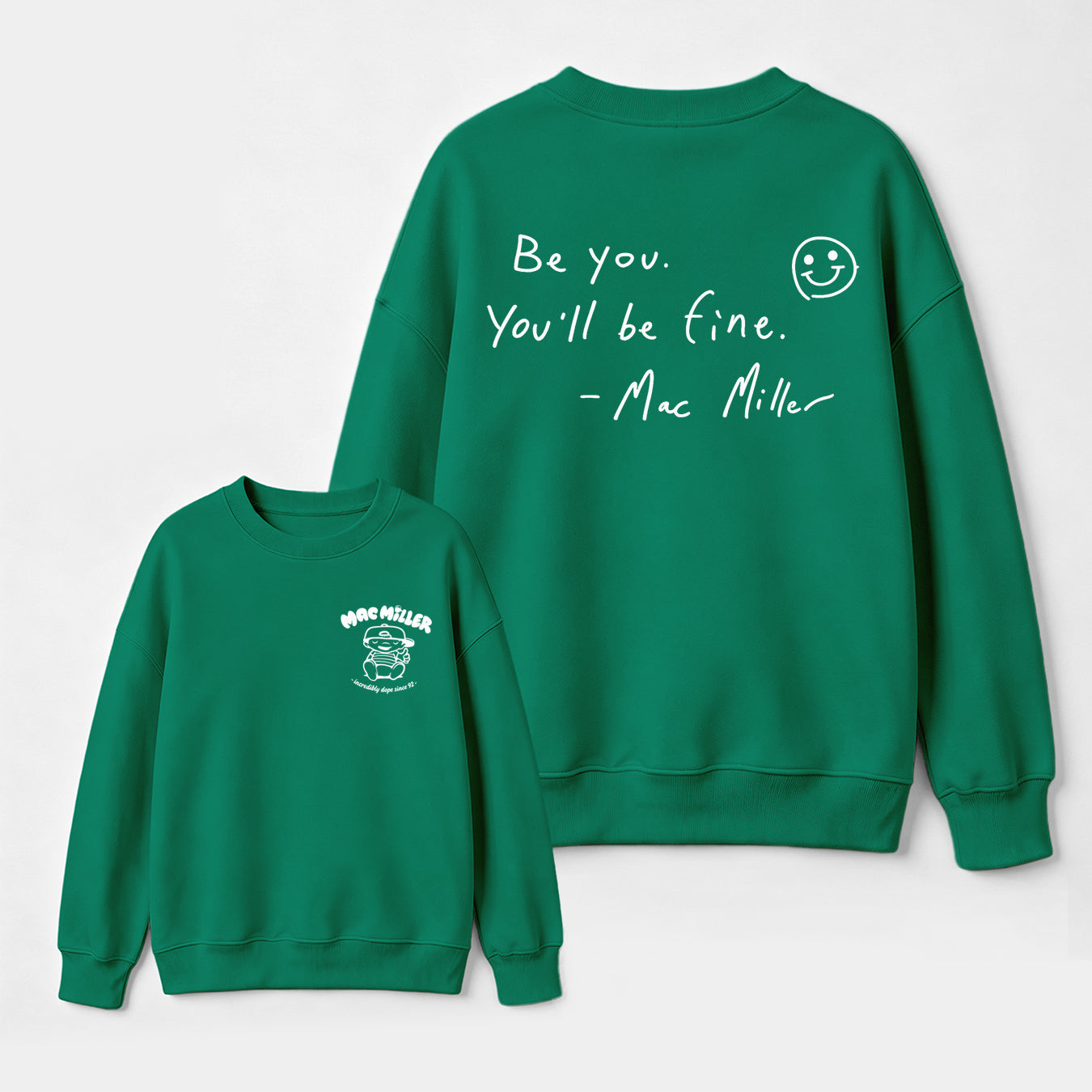 Mac Mi1ler Quote Vintage Hip Hop Rap Sweatshirt