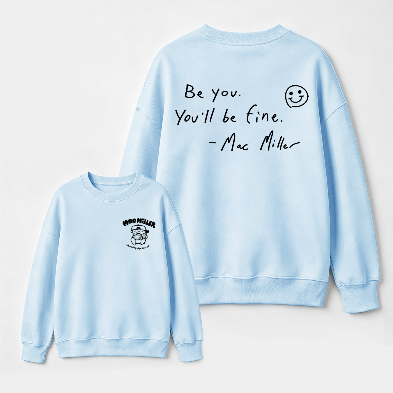 Mac Mi1ler Quote Vintage Hip Hop Rap Sweatshirt