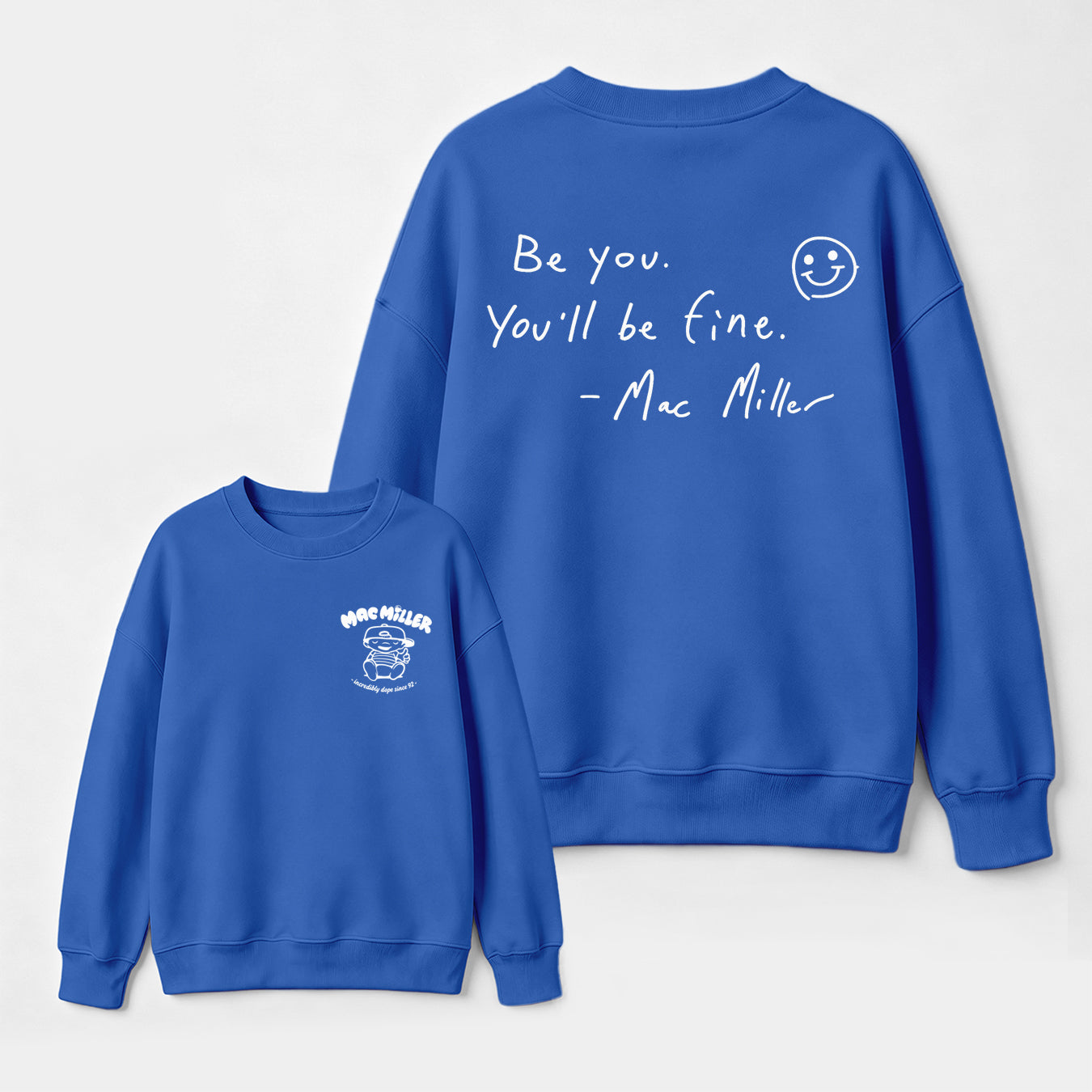 Mac Mi1ler Quote Vintage Hip Hop Rap Sweatshirt