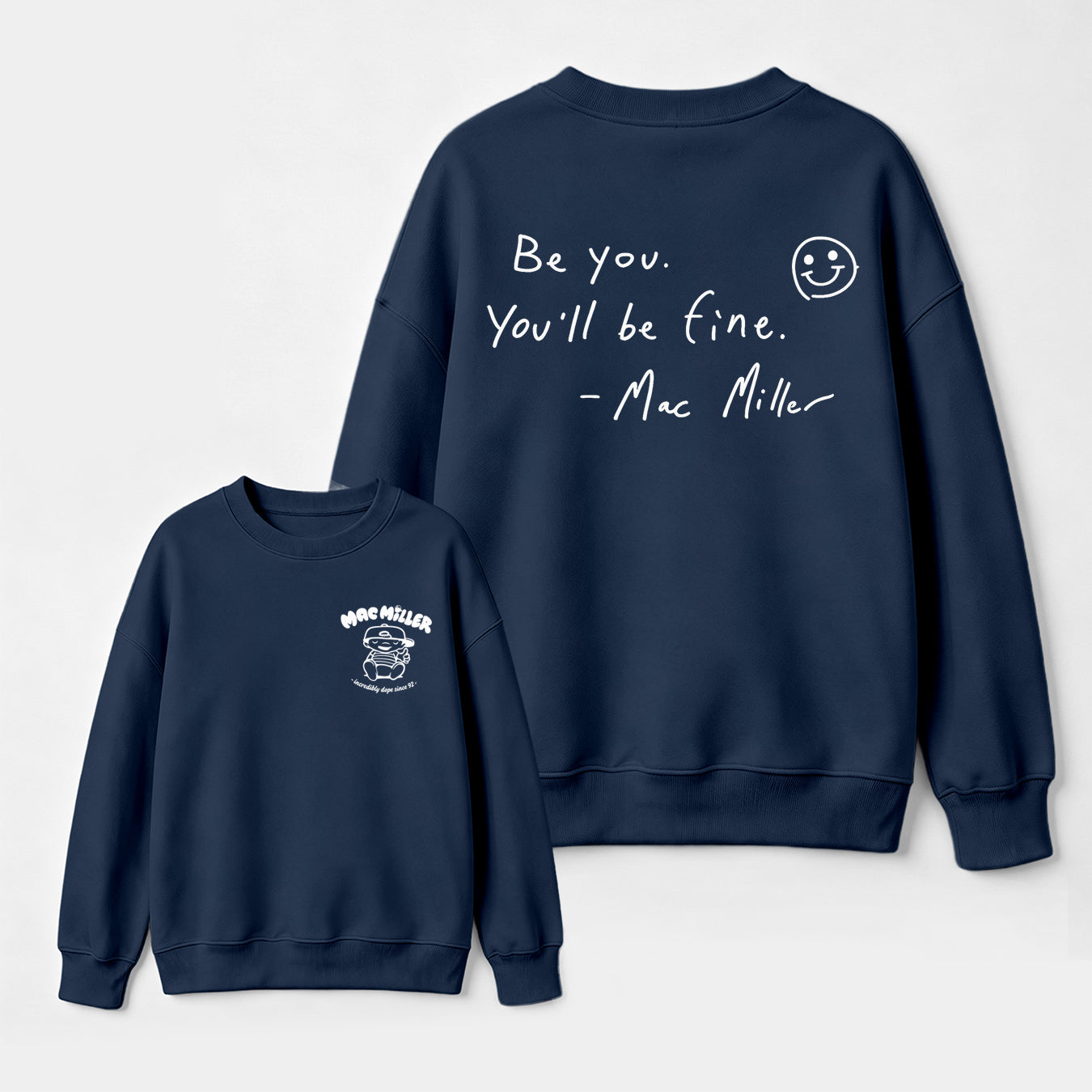 Mac Mi1ler Quote Vintage Hip Hop Rap Sweatshirt