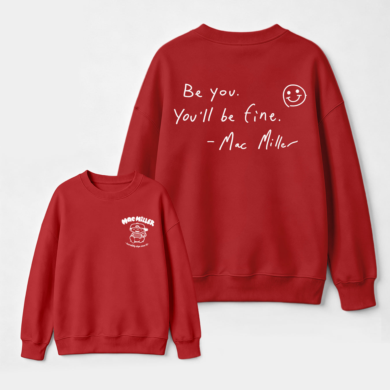 Mac Mi1ler Quote Vintage Hip Hop Rap Sweatshirt