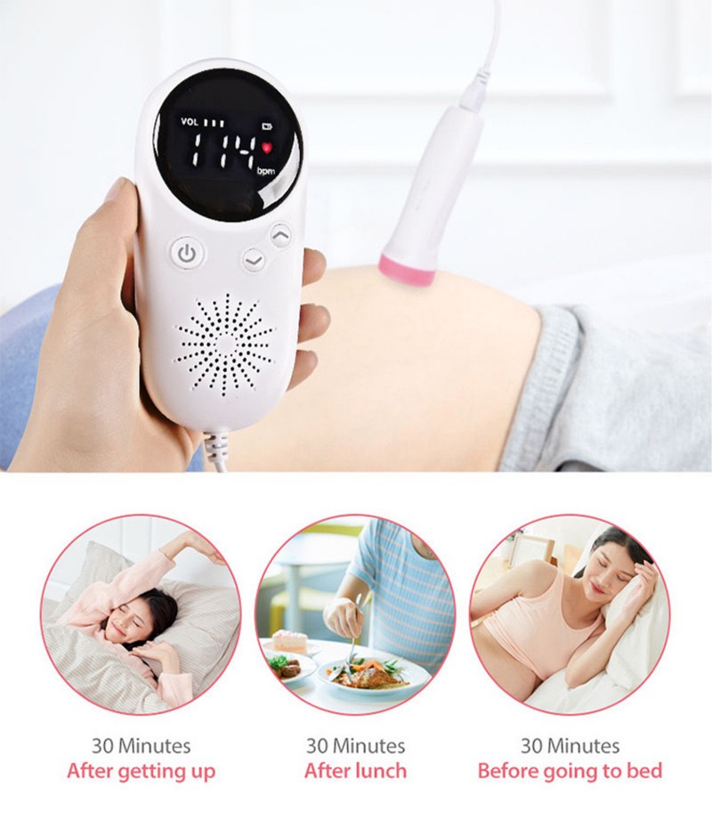 Isupdoppler Fetal Doppler use at home.