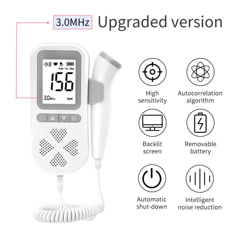 Isupdoppler Fetal Doppler use at home.