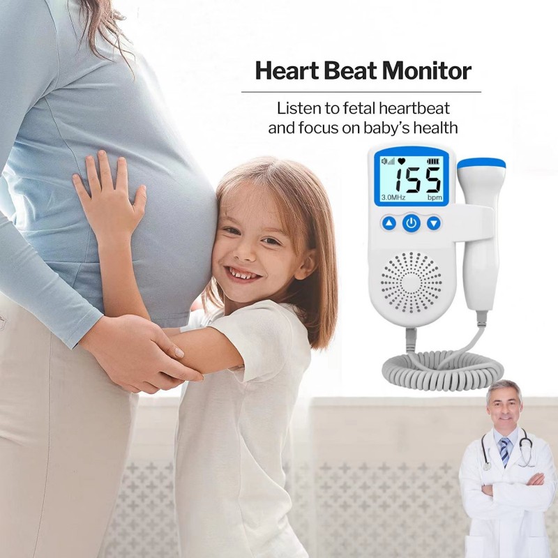 Isupdoppler Fetal Doppler use at home.
