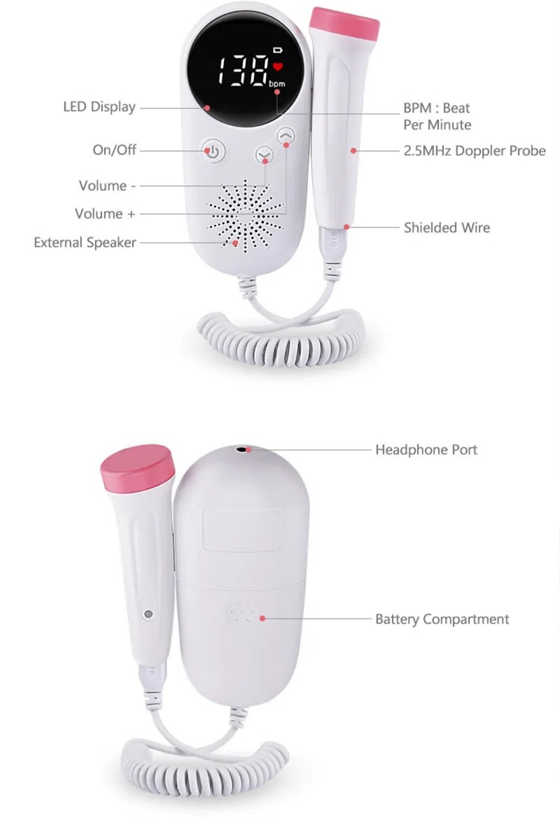 Isupdoppler Fetal Doppler use at home.