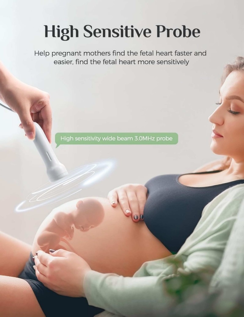 Isupdoppler Fetal Doppler use at home.