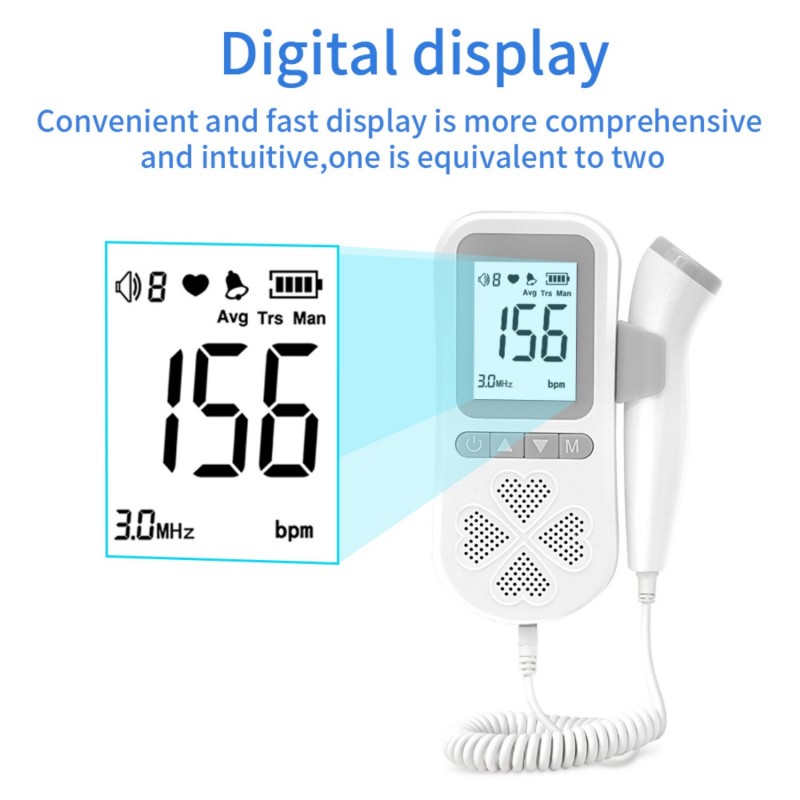 Isupdoppler Fetal Doppler use at home.