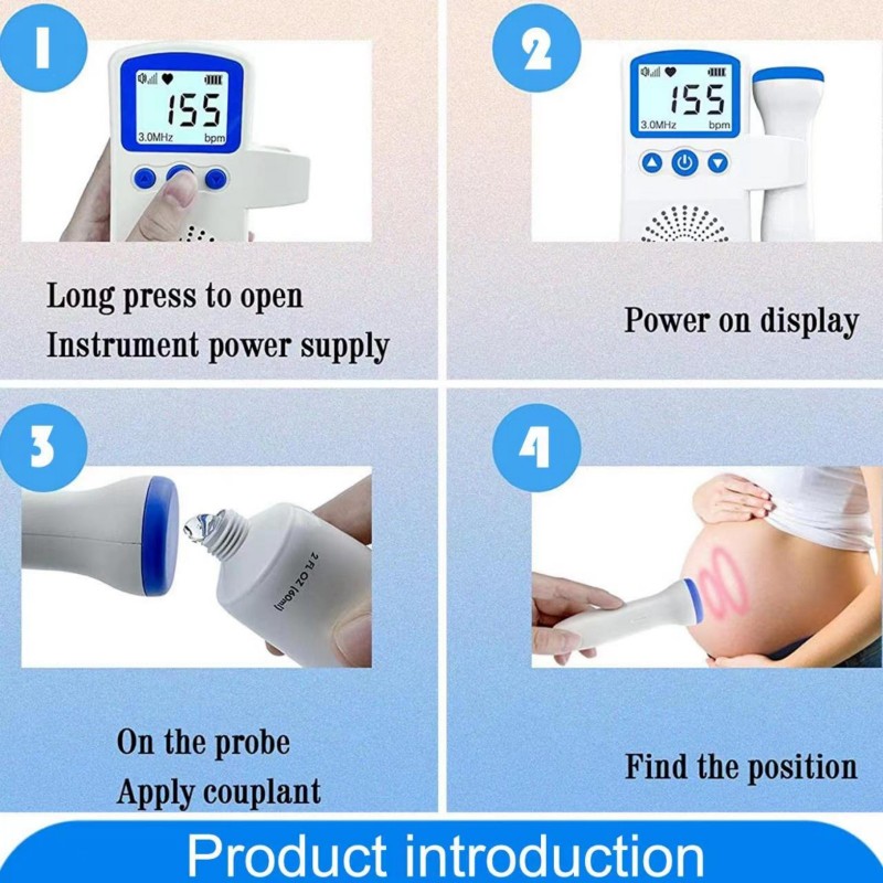 Isupdoppler Fetal Doppler use at home.