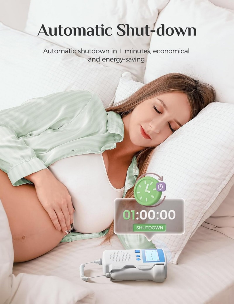 Isupdoppler Fetal Doppler use at home.