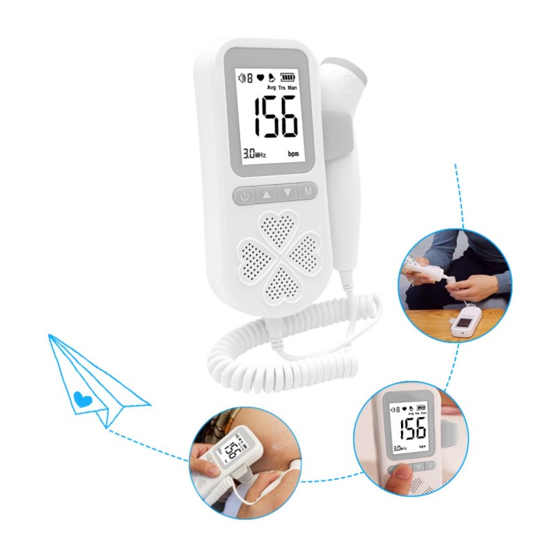 Isupdoppler Fetal Doppler use at home.