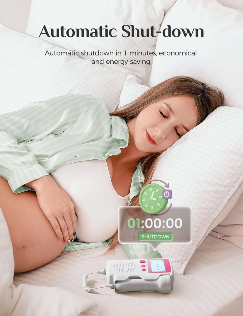 Isupdoppler Fetal Doppler use at home.