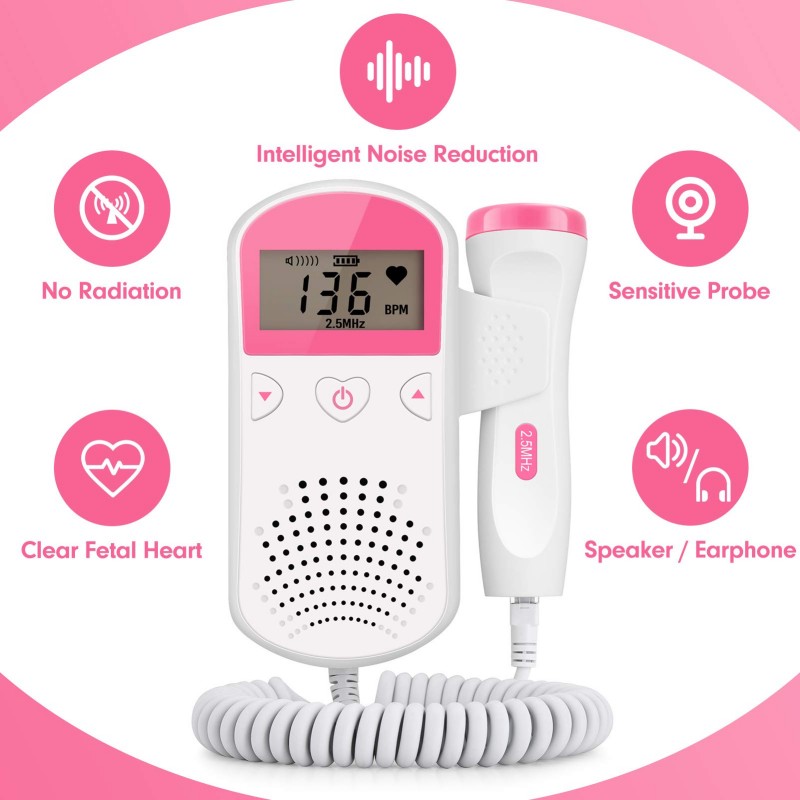 Isupdoppler Fetal Doppler use at home.