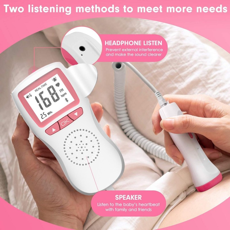 Isupdoppler Fetal Doppler use at home.