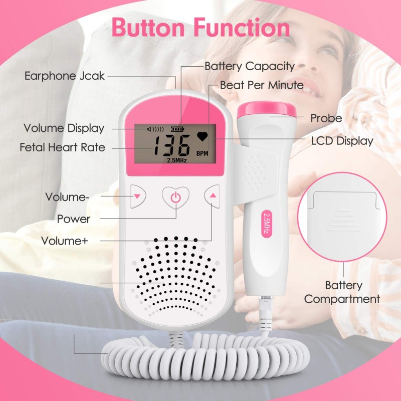 Isupdoppler Fetal Doppler use at home.