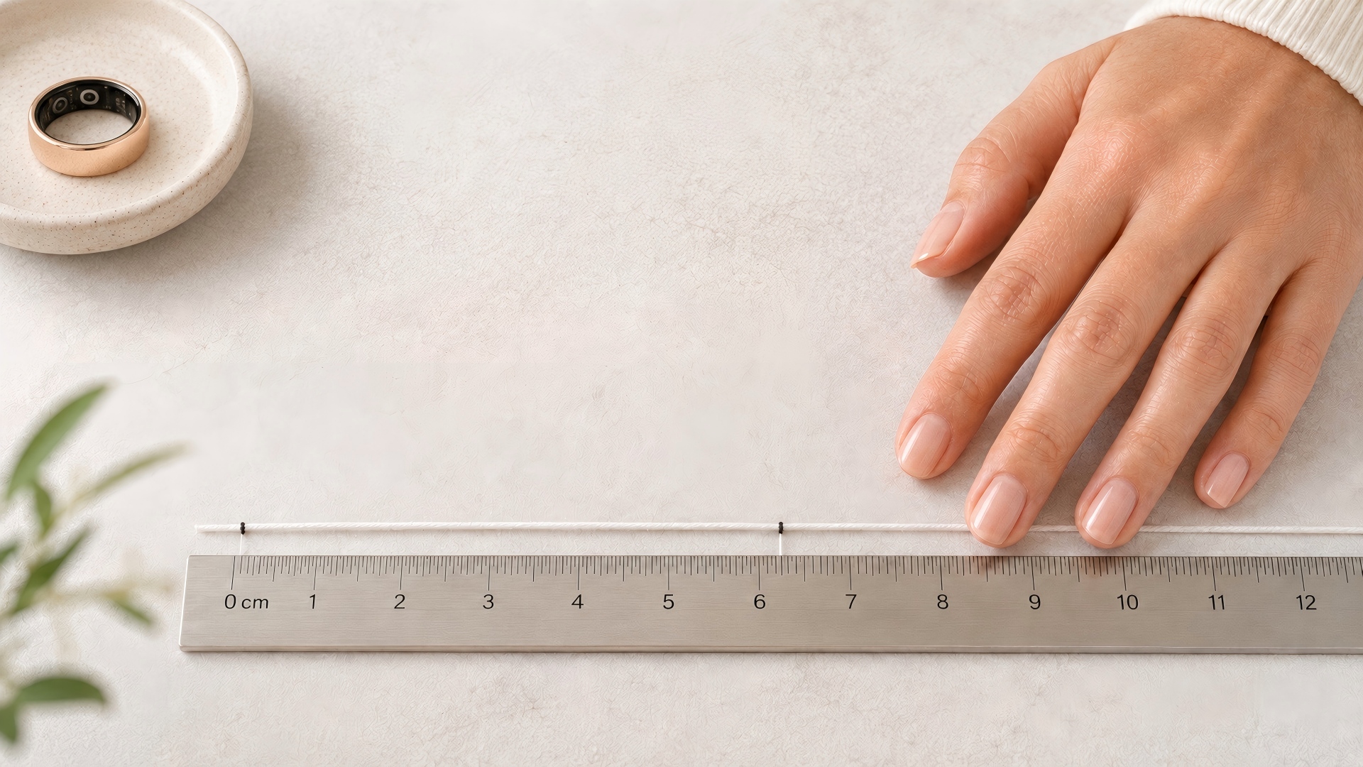 Measure the string length