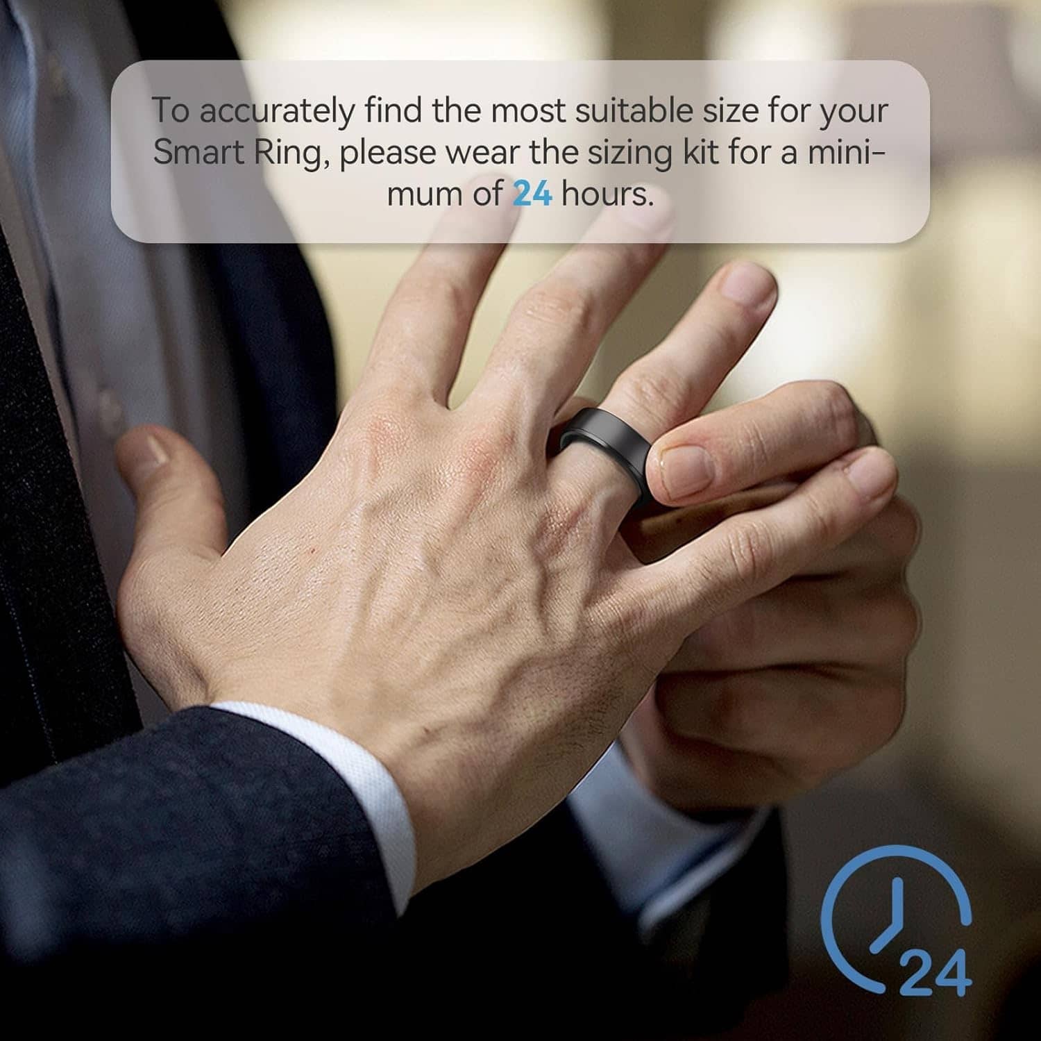 Ring Sizing Kit - Size First Before You Buy - Choose from 9 Sizes - Sizes 6 to 14 - Find The Perfect Smart Ring Size - Only Compatible Smart Ring (Sizing Kit, 6-14)