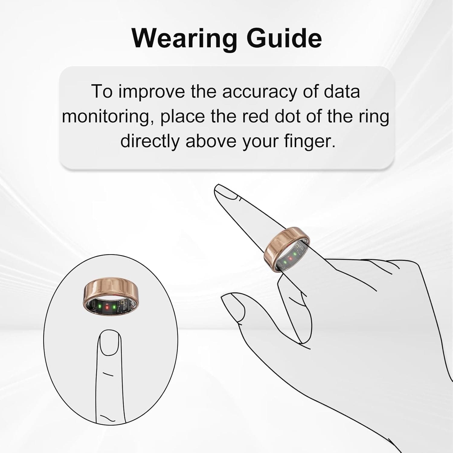 Ring Sizing Kit - Size First Before You Buy - Choose from 9 Sizes - Sizes 6 to 14 - Find The Perfect Smart Ring Size - Only Compatible Smart Ring (Sizing Kit, 6-14)