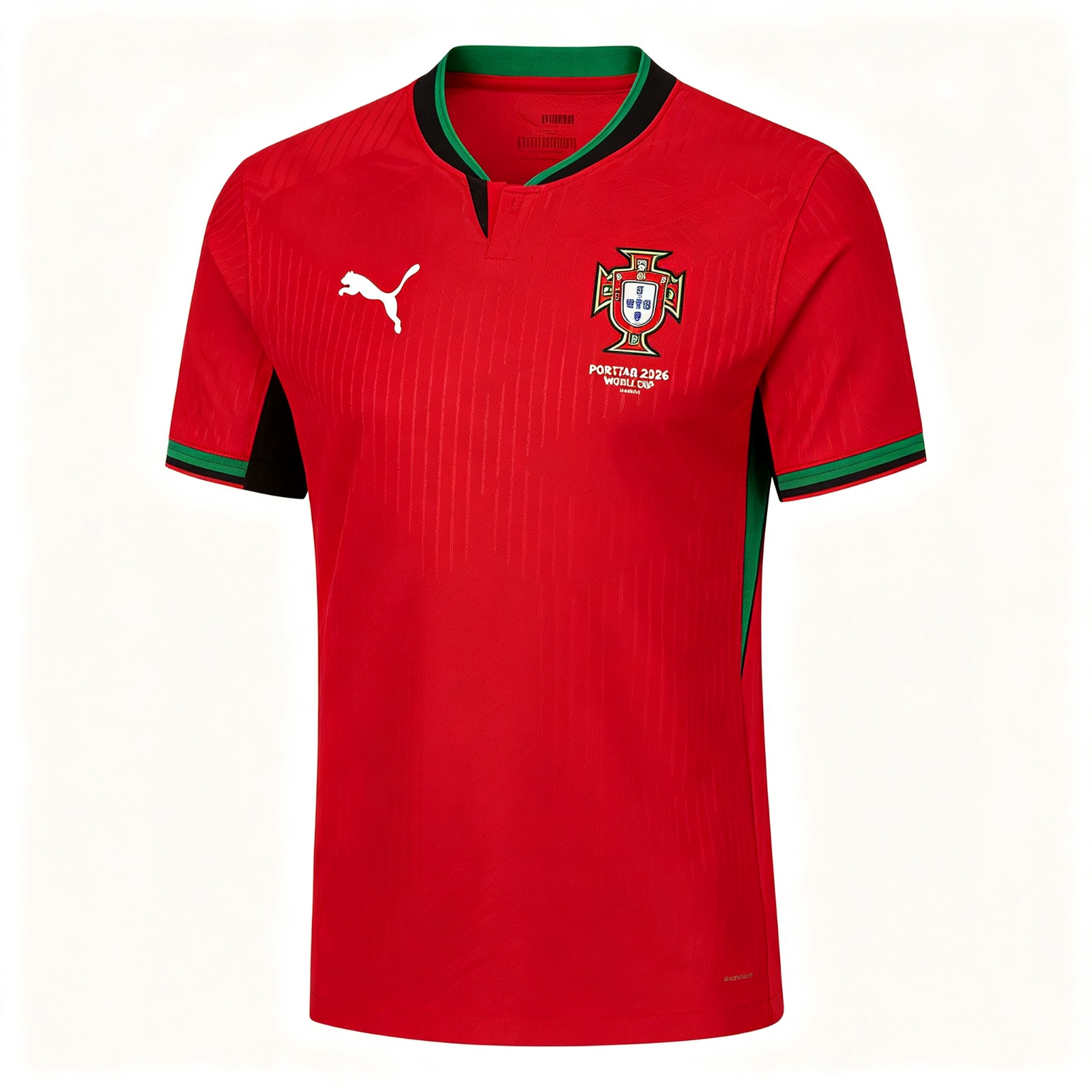 Portugal Cristiano Ronaldo #7 Captain Home Jersey 2026 World Cup