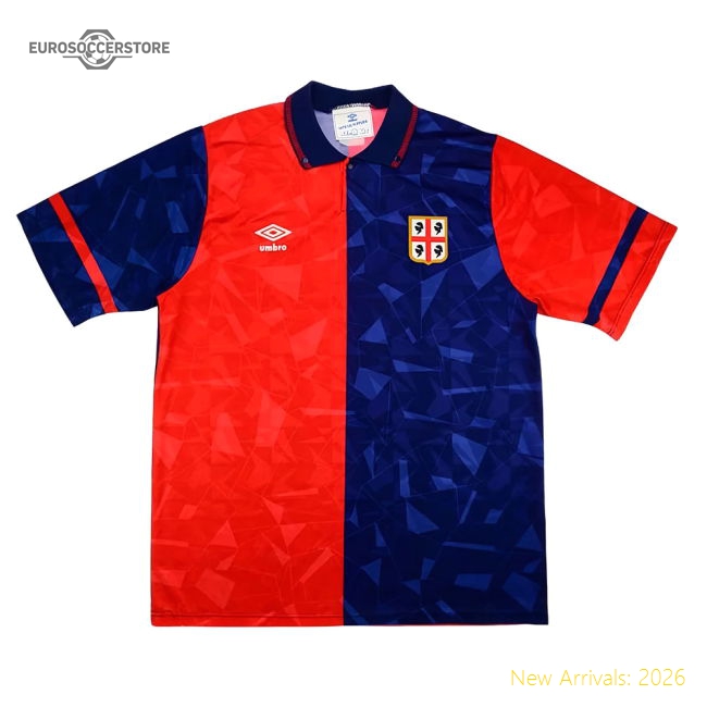 Cagliari 1990-91 Home Shirt ((Very Good) L)-ly44