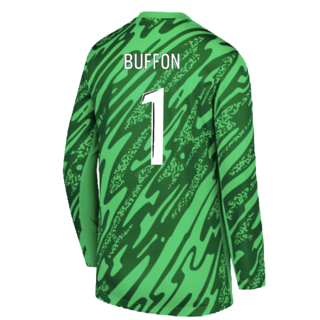 2024-2025 PSG Home Goalkeeper Shirt (Green) (Buffon 1)-ly44