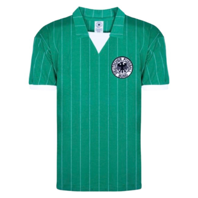 [BSJ] West Germany Retro Shirt Away Apparel 1982 (Rummenigge 11) Jersey