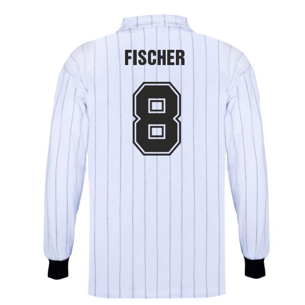 [BSJ] West Germany Long Sleeve Retro Shirt Uniform 1982 (Fischer 8)