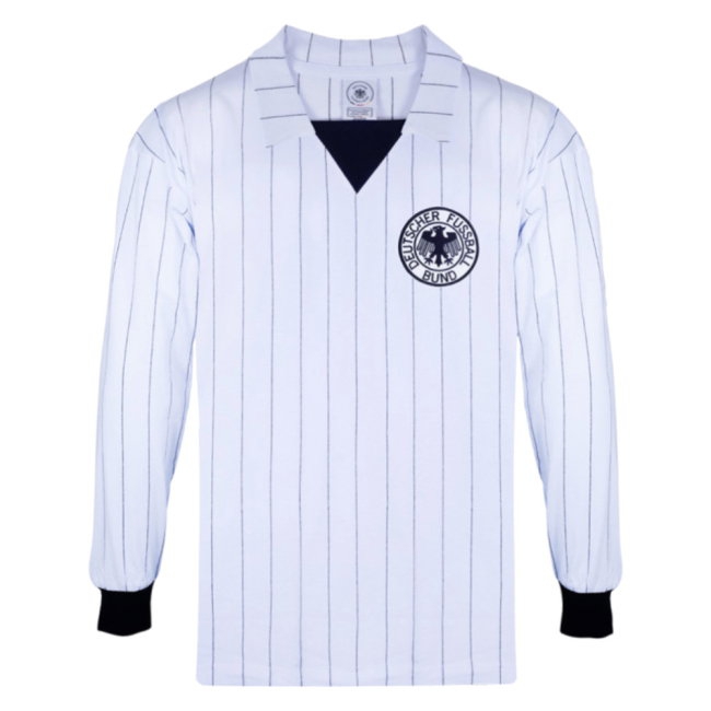 [BSJ] West Germany Long Sleeve Retro Shirt Apparel 1982 (Rummenigge 11)