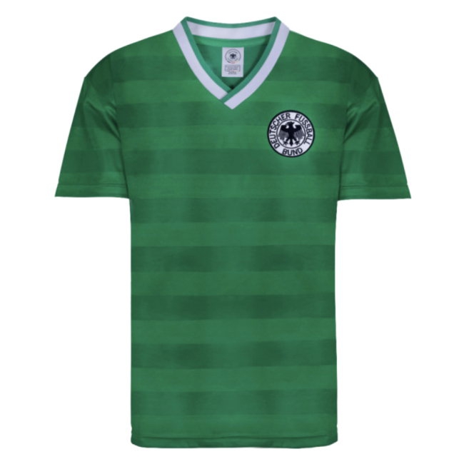 [BSJ] West Germany Retro Shirt Away Apparel 1984 (Rummenigge 11) Jersey