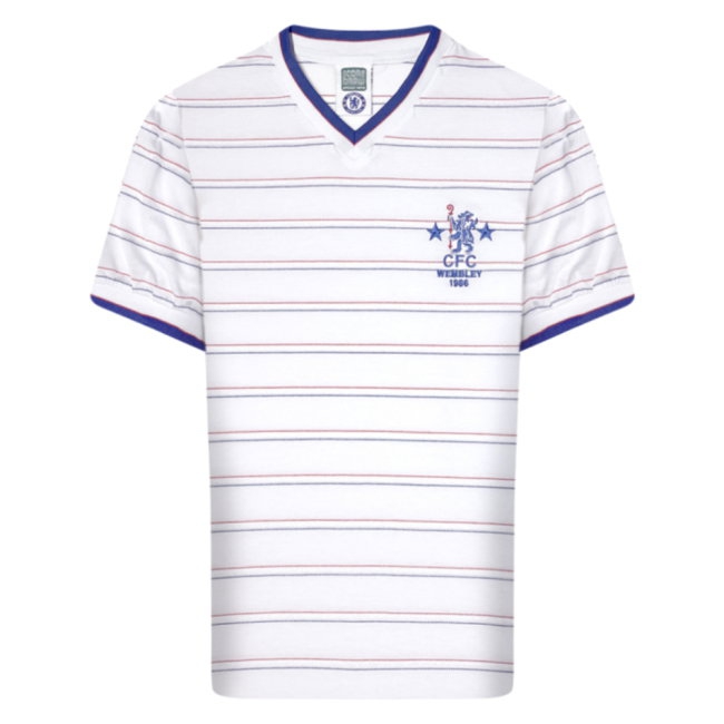 [BSJ] Chelsea Full Members Cup Final Retro Shirt Apparel 1986 (Hazard 8)