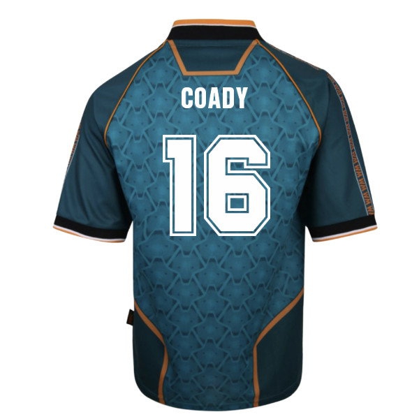 [BSJ] Wolverhampton Wanderers Away Apparel 1996 shirt (Coady 16) Jersey