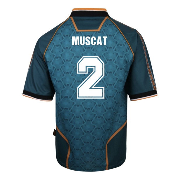 [BSJ] Wolverhampton Wanderers Away Kit 1996 shirt (Muscat 2) Jersey