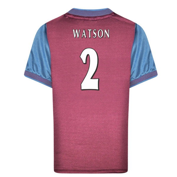 1998 Aston Villa Home Retro Shirt (Watson 2) Jersey