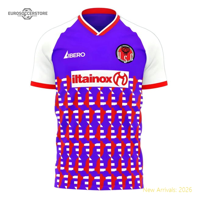 Cremonese 2025-2026 Home Concept Football Kit (Libero)-ly44