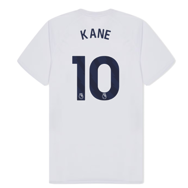 Tottenham Hotspur Poly T-shirt (White) (Kane 10)-Football Jersey Hub
