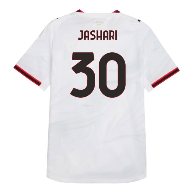 2026-2027 AC Milan Authentic Away Shirt (Jashari 30) Jersey