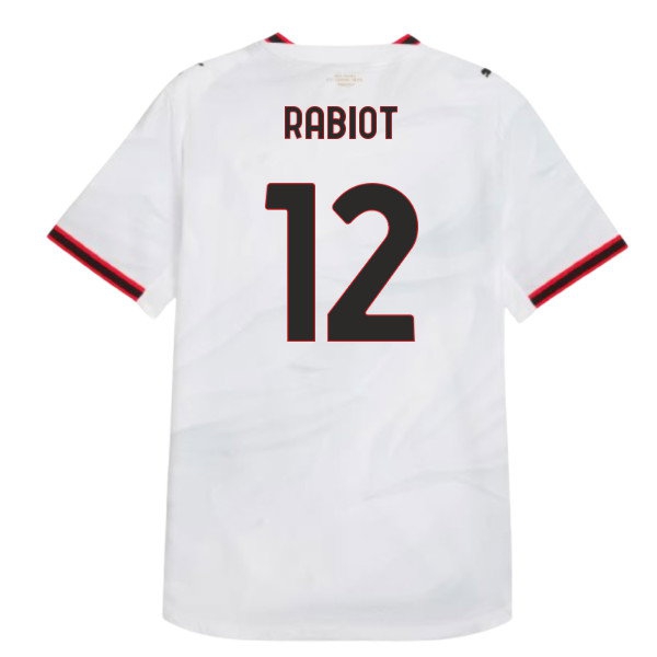 2026-2027 AC Milan Authentic Away Shirt (Rabiot 12) Jersey